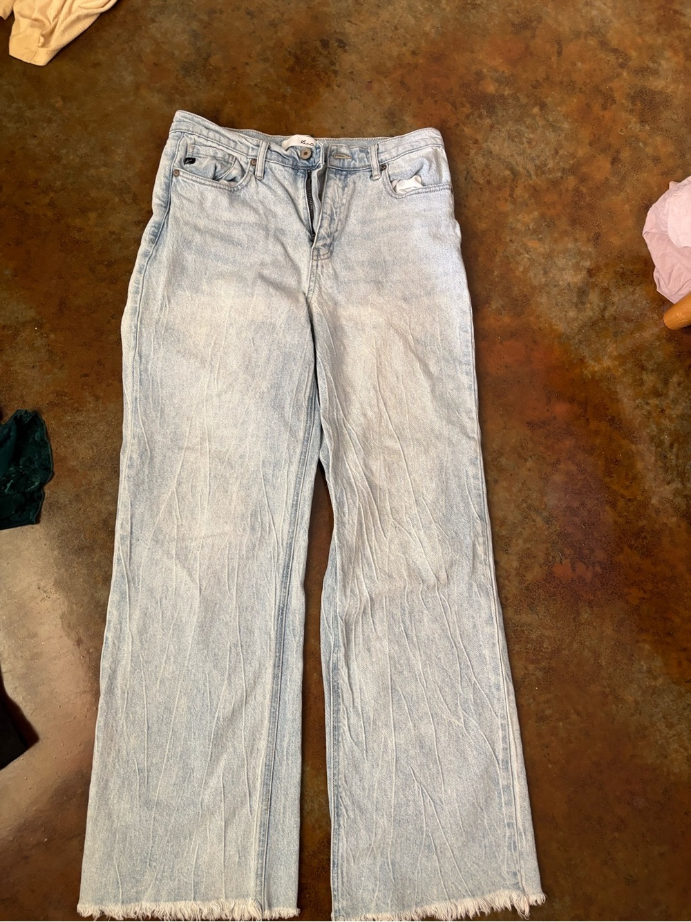 KanCan Light Wash Wide Leg Jeans